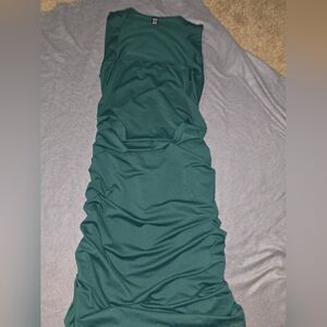 SHEIN Green Midi Dress